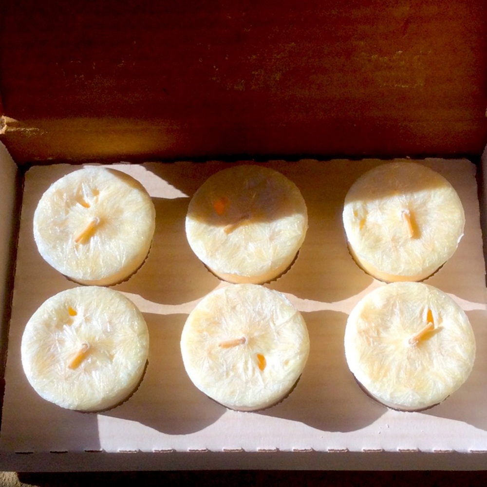 Set of 6 Mia Bella votives